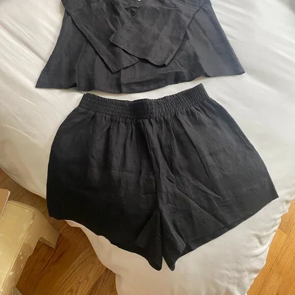 Tuckernuck Black Linen Matching Set - Picture 2 of 4